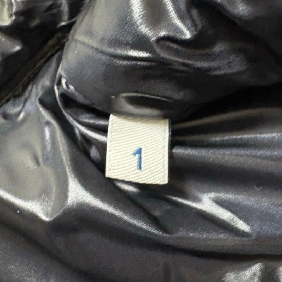 【新品同様】モンクレールSUYEN 超軽量ダウンコート ブラック サイズ1