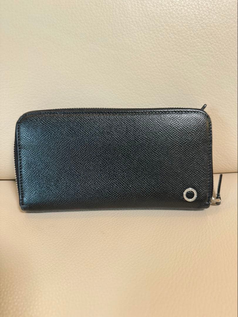美品　Bulgari Bulgari Man ブルガリ 長財布