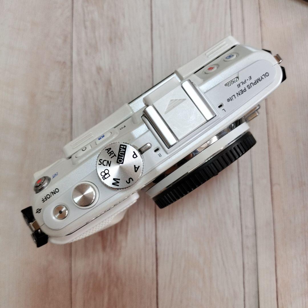 OLYMPUS PEN Lite E-PL6 ホワイト 本体・付属品あり