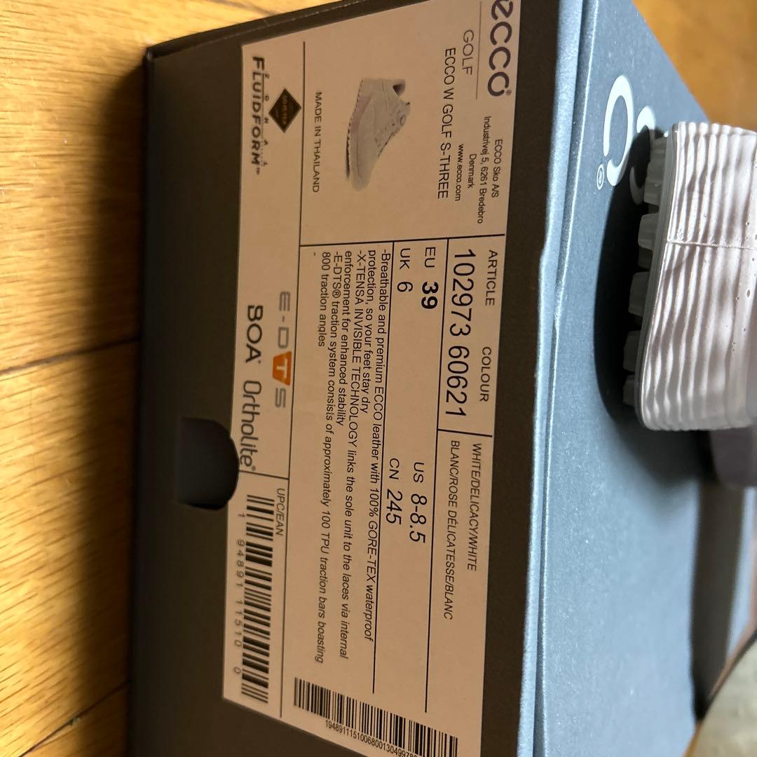 ECCO ホワイト スニーカー