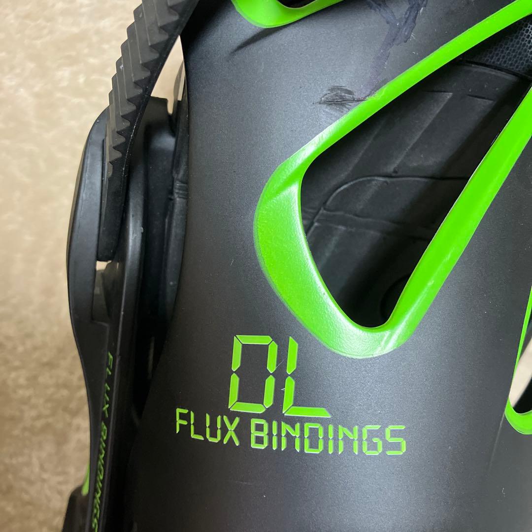 FLUX DL ビンディング Mサイズ　黒/緑