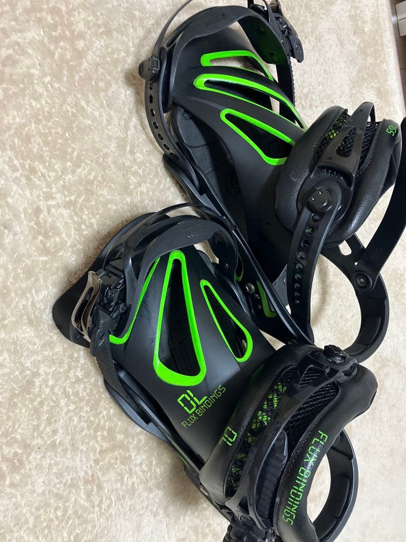 FLUX DL ビンディング Mサイズ　黒/緑