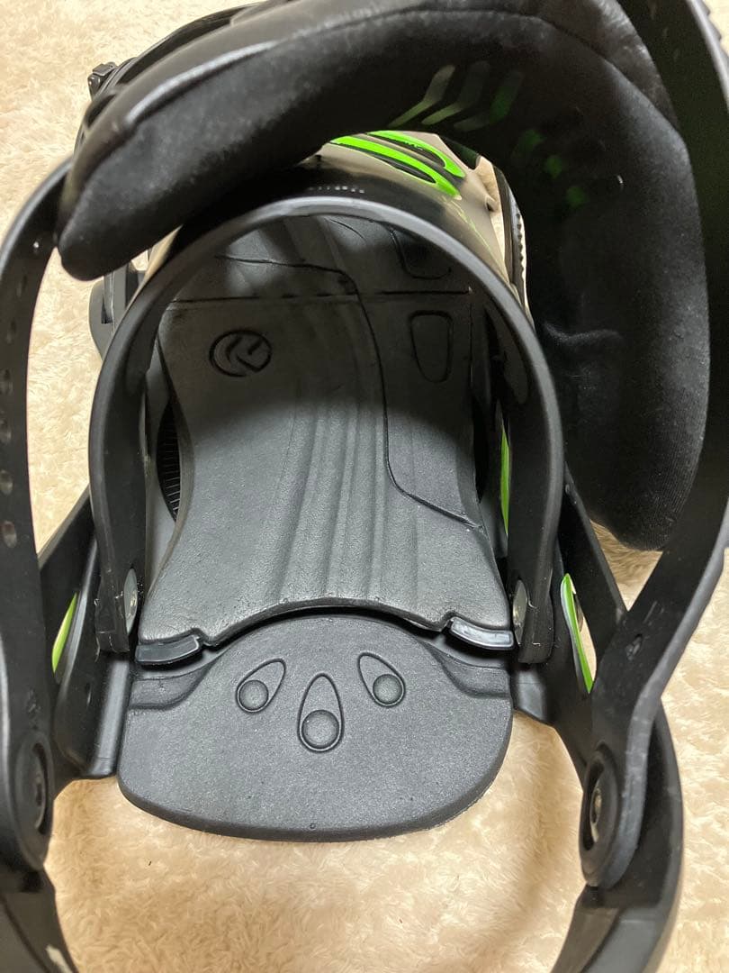 FLUX DL ビンディング Mサイズ　黒/緑