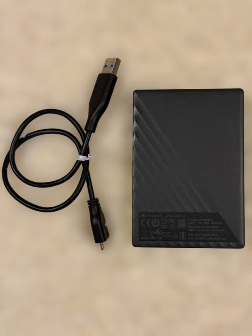 k*e様 WESTERN DIGITAL ポータブルHDD 4TB USB3.0