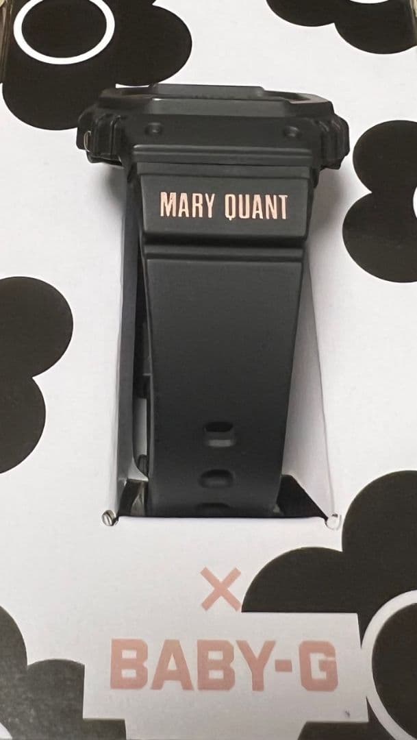 MARY QUANT × BABY-G デジタル腕時計 ブラック