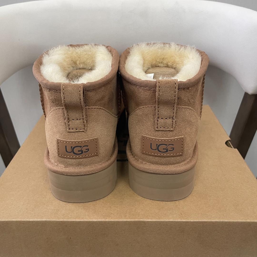 UGG クラシック ウルトラ ミニ プラットフォーム 3cm厚底ブーツ 23cm