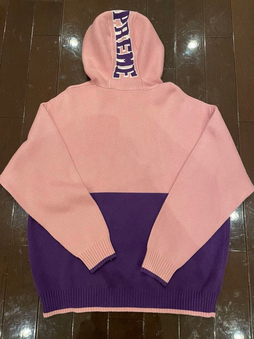 Supreme ニット　パーカー　hooded sweater