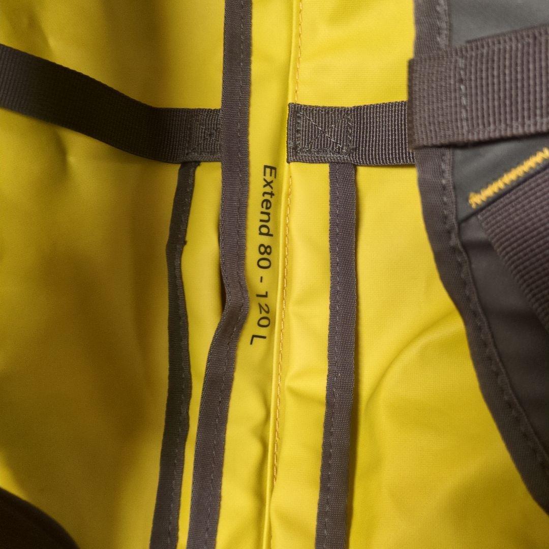 【uesama】デカトロン FORCLAZ リュック 80L-120L イエロー