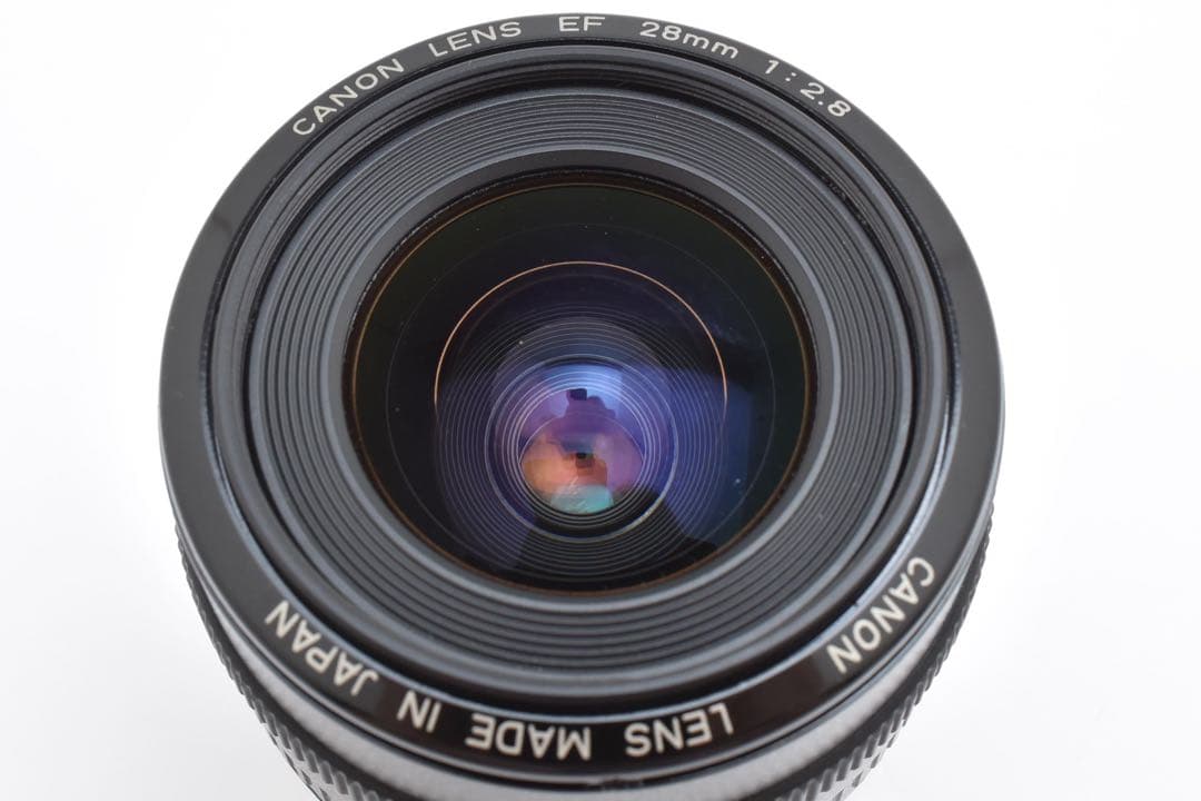 【美品】 キヤノン Canon EF 28mm f/2.8 単焦点レンズ