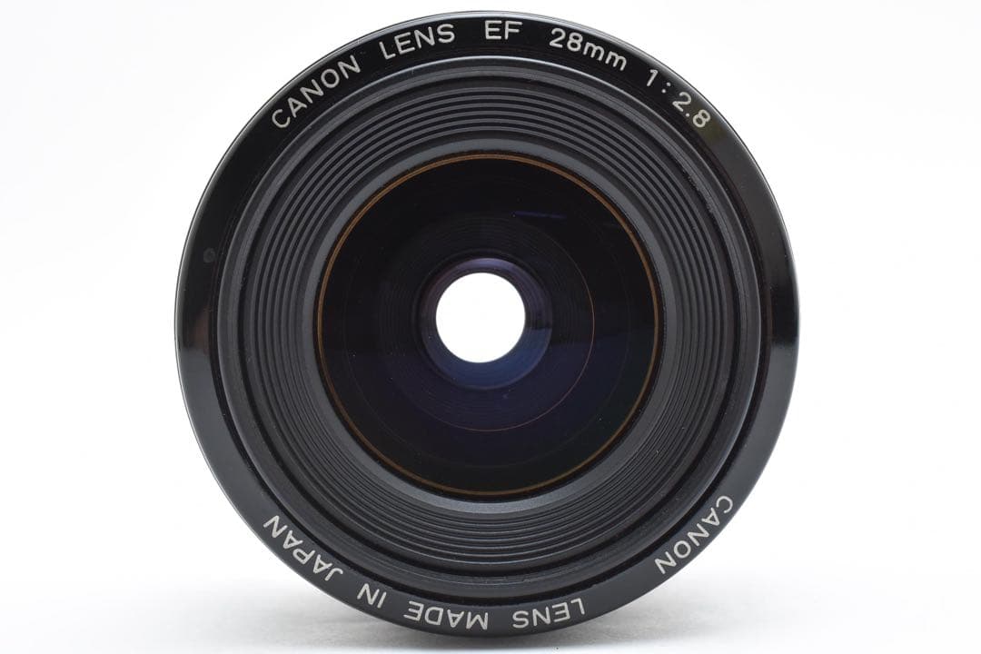 【美品】 キヤノン Canon EF 28mm f/2.8 単焦点レンズ