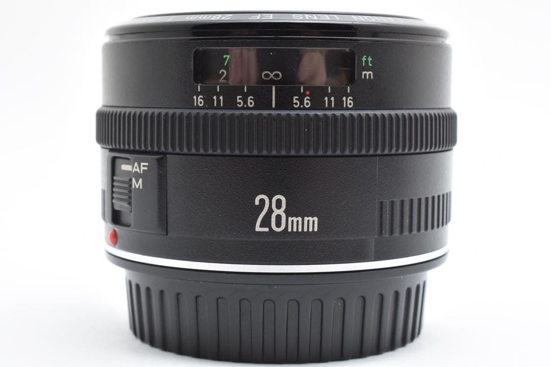 【美品】 キヤノン Canon EF 28mm f/2.8 単焦点レンズ