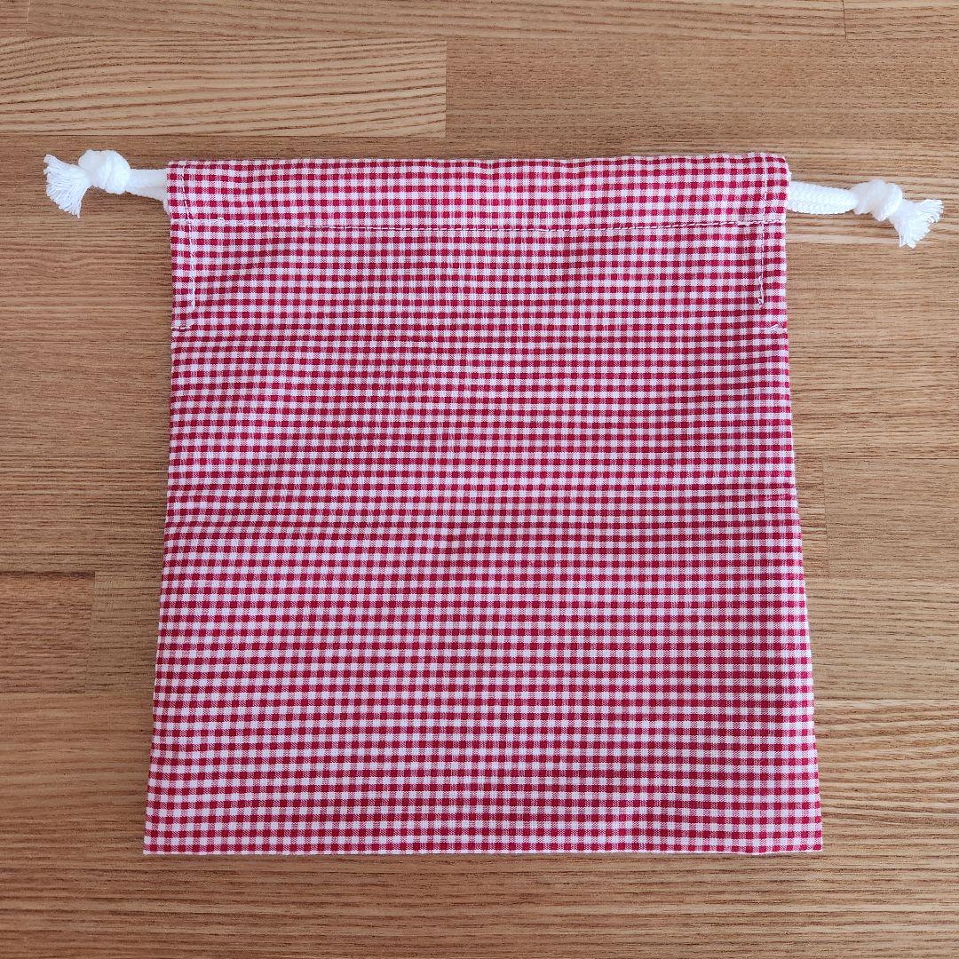 【さくら様】コップ袋　給食袋　巾着袋　男の子　女の子　刺繍