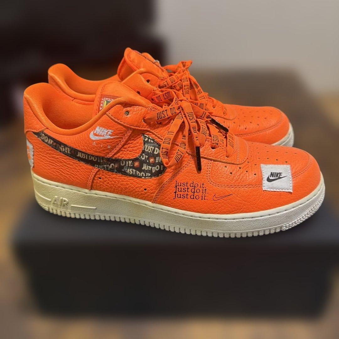 美品　ナイキ エア フォース 1 '07 プレミアム JUST DO IT