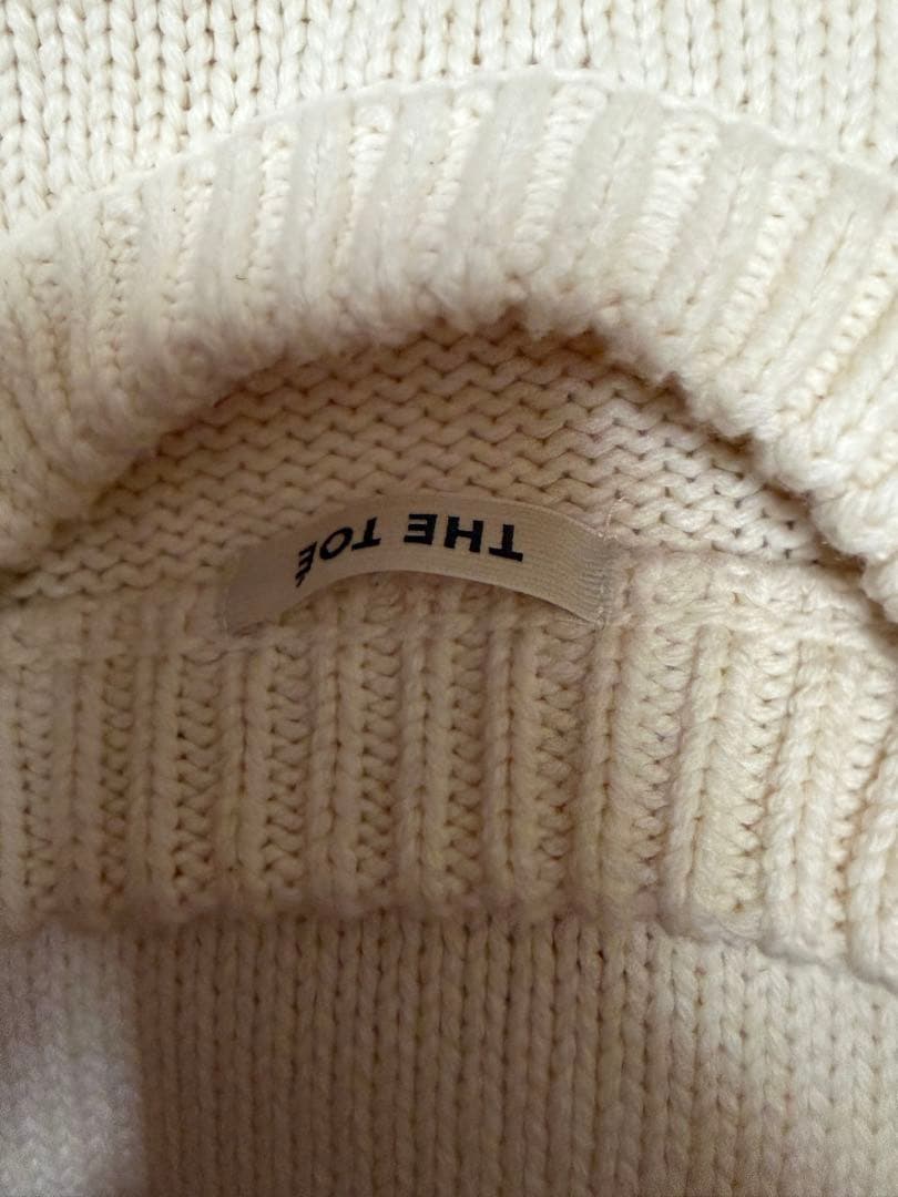 トップス THE TOE Schloss holiday Dog Knit S