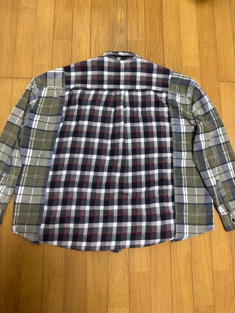 Rebuild by needles リメイク ネルシャツ