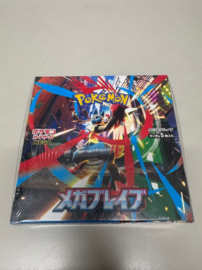 ポケモンカードゲーム メガブレイブ シュリンク付1BOX