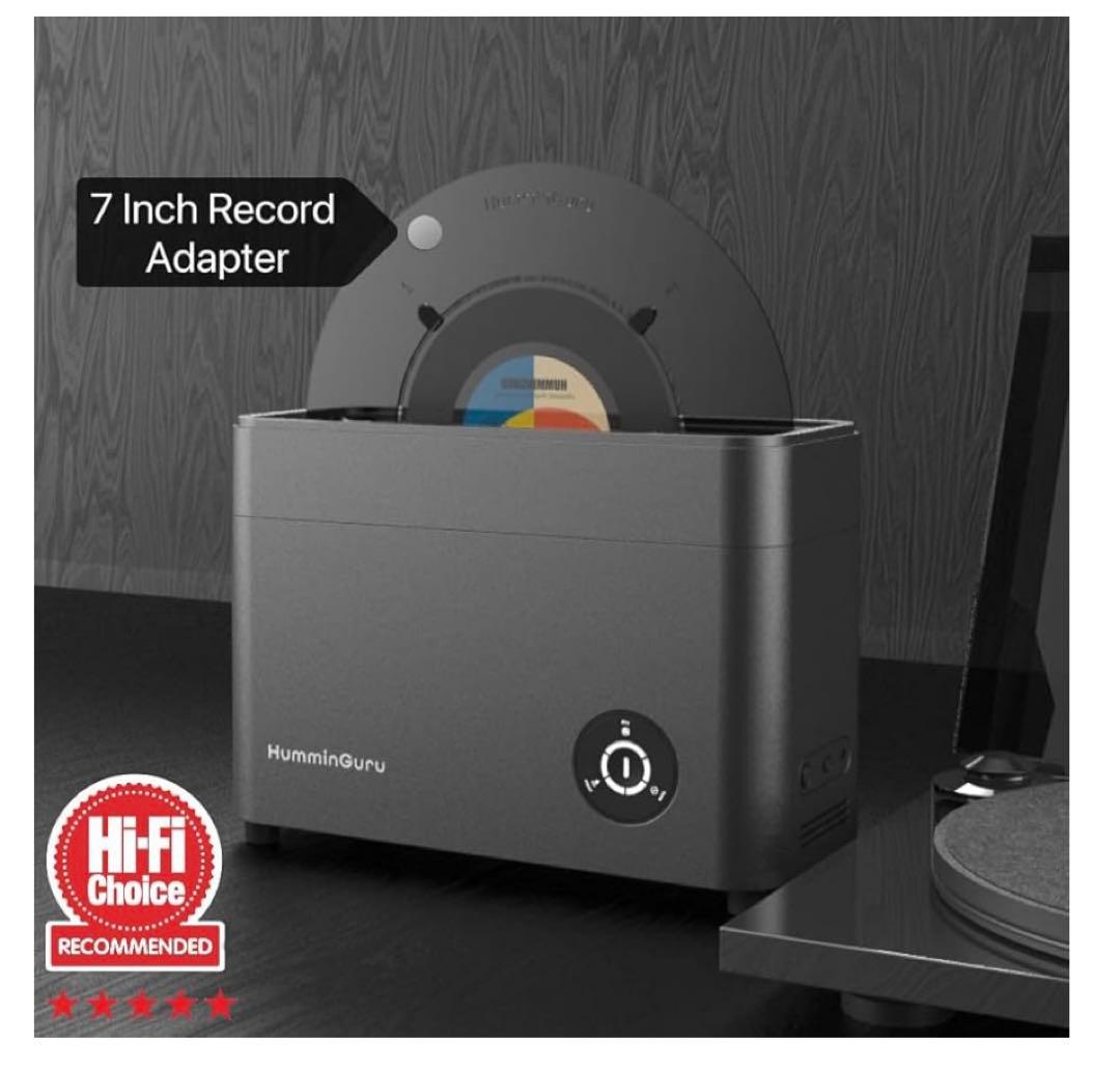 11156 超音波レコードクリーナー HumminGuru HG-01