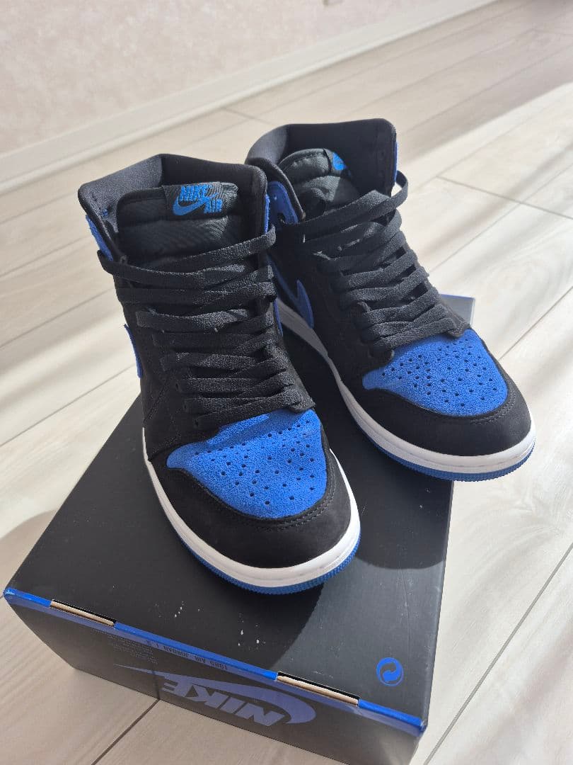 Nike Air Jordan 1　OG　 ブラック/ブルー ハイカット　バスケ