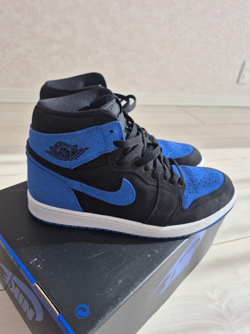 Nike Air Jordan 1　OG　 ブラック/ブルー ハイカット　バスケ