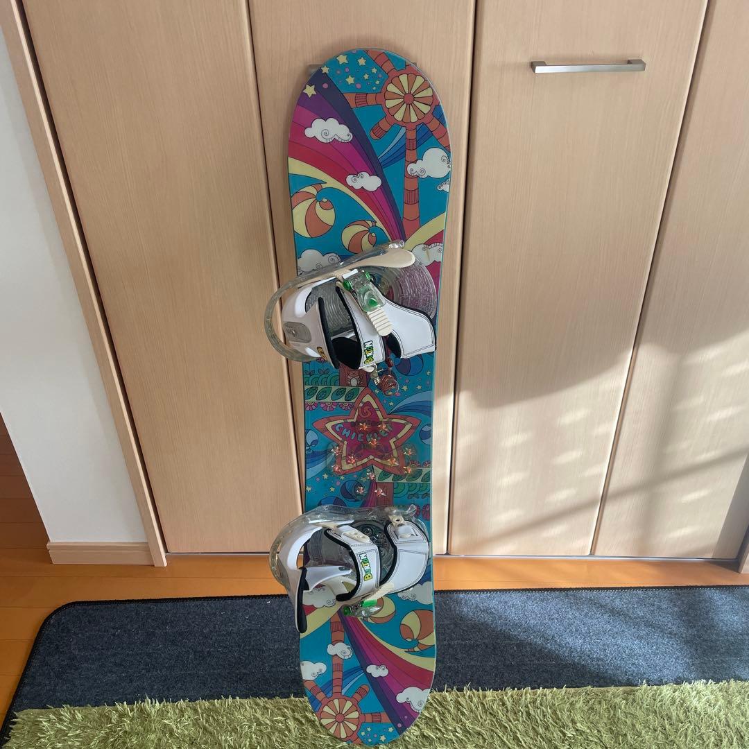 BURTON　子供用　キッズ　スノーボード 板　110 cm ビンディング付