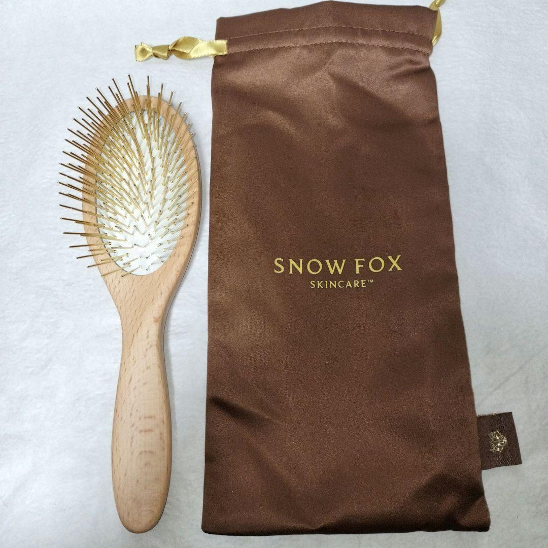 あ*る様  FOX プレミアム FOX カッサ ウッド ヘアブラシ 木製