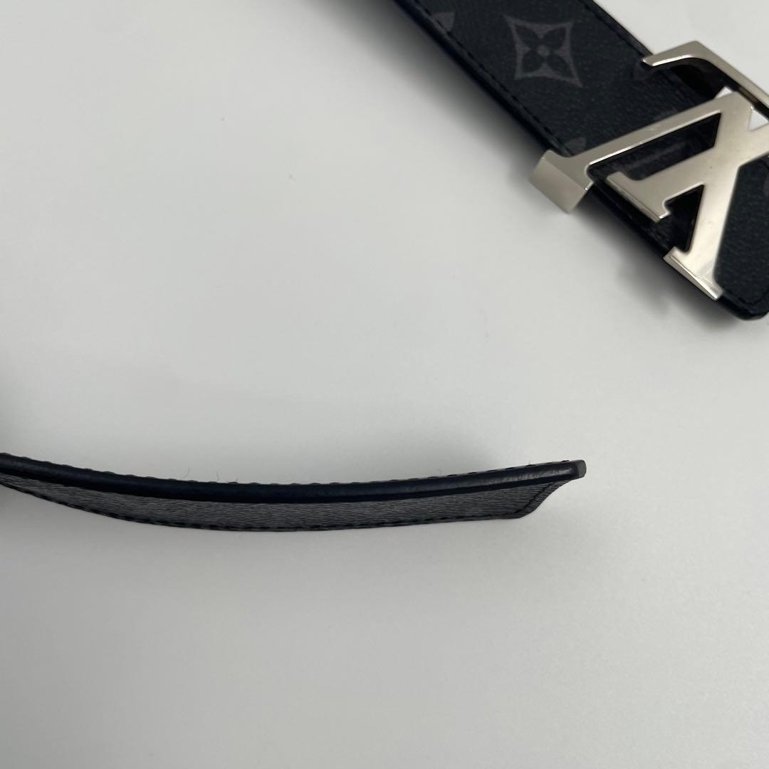 【✨美品】 ルイヴィトン ベルト サンチュール エクリプス LVイニシャル ロゴ