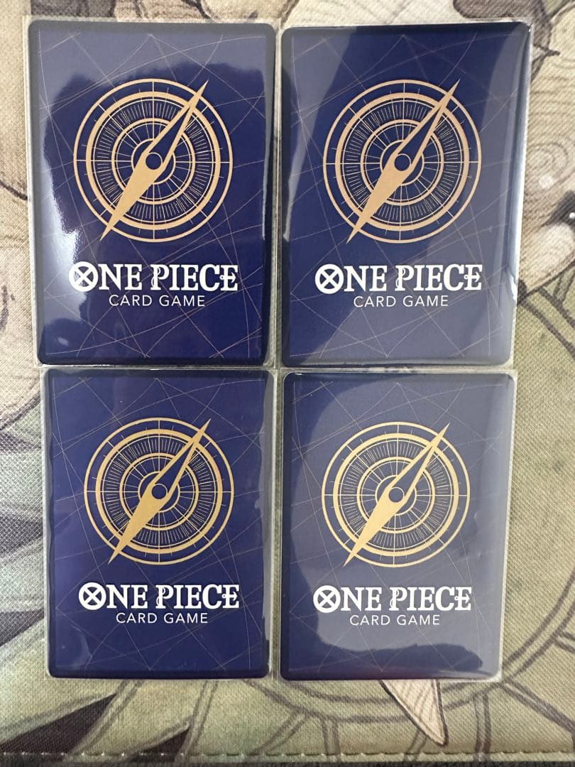 ワンピース カードゲーム モンキー・D・ルフィ 4枚セット