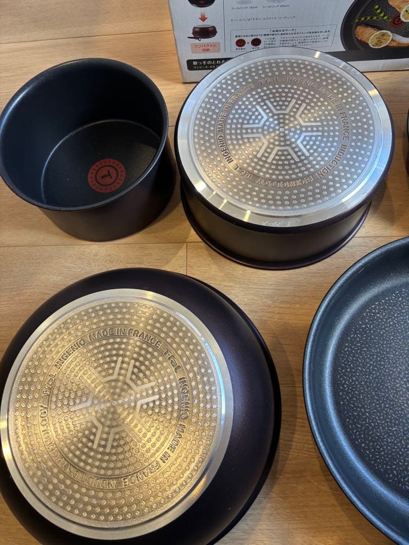 新品T-fal インジニオ・ネオ IH ショコラ・エクセレンス10点