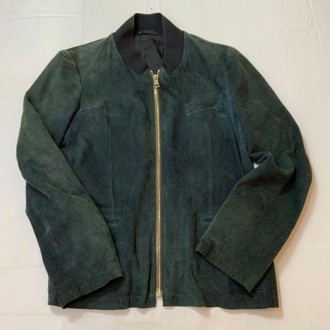 A/W ポールスミス レザー ブルゾン スイングトップ L