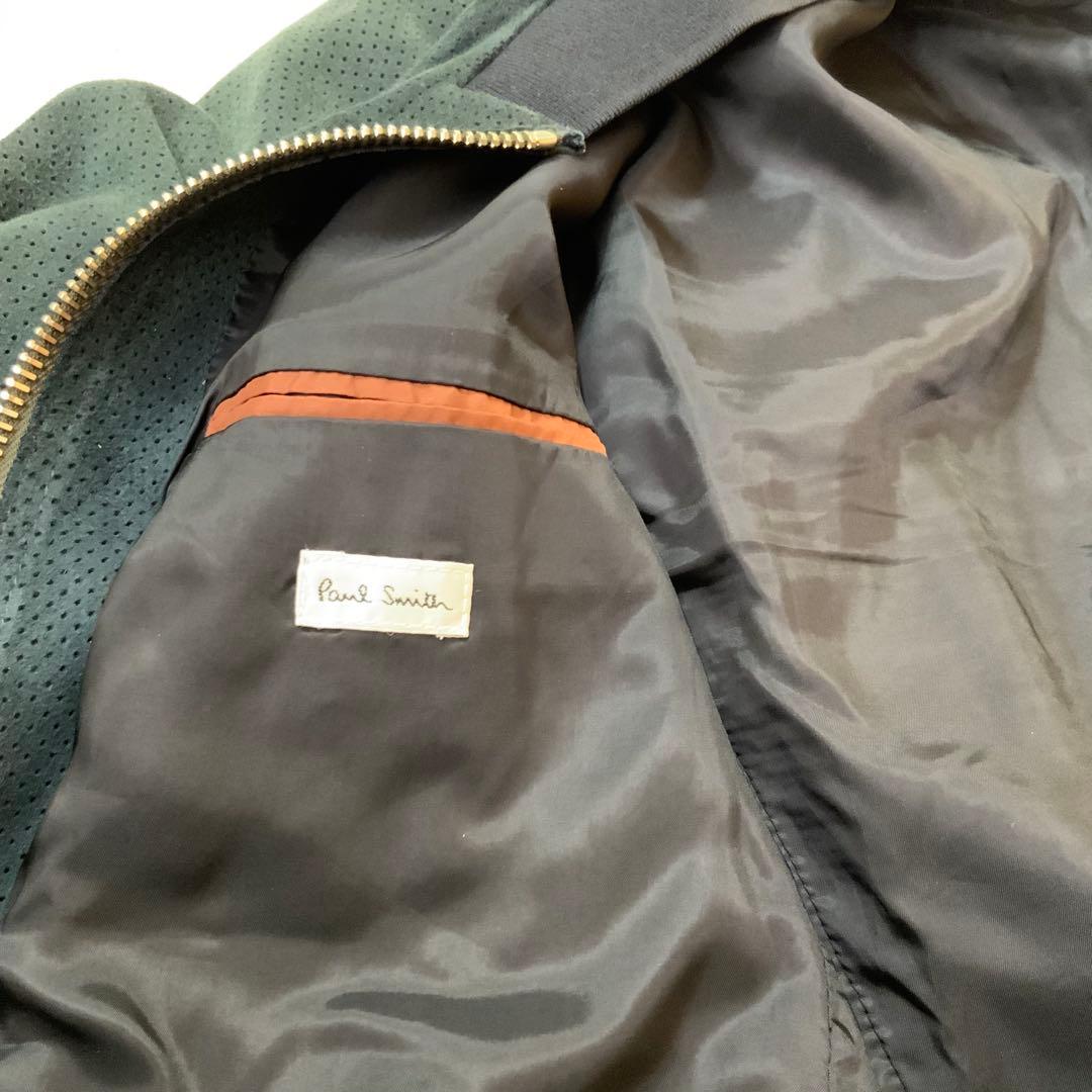 A/W ポールスミス レザー ブルゾン スイングトップ L