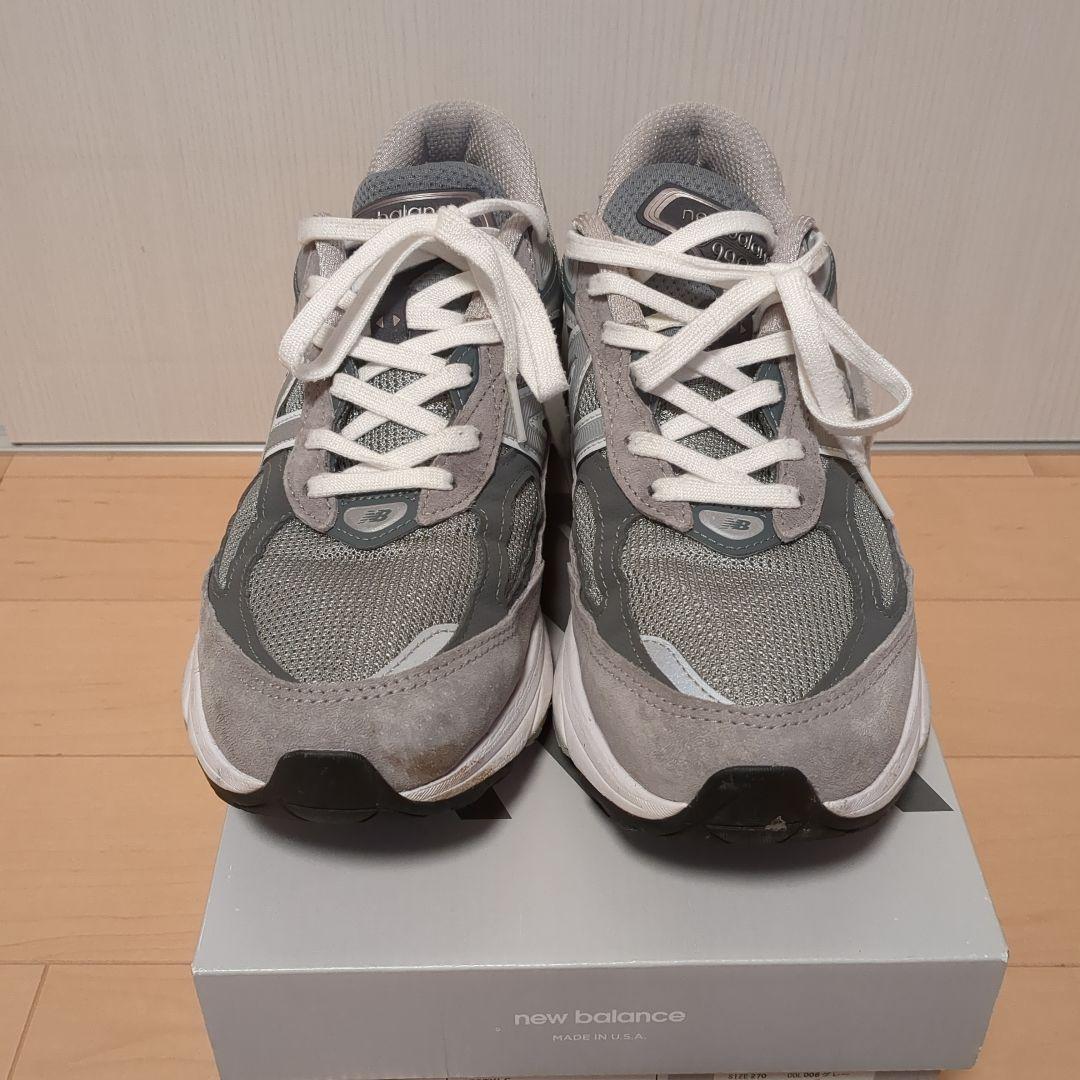 New Balance M990GL6 グレー スニーカー 27cm