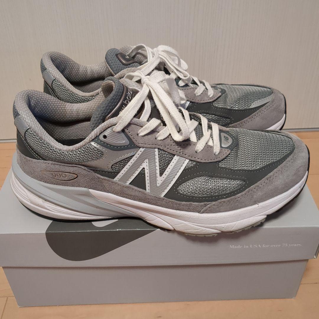 New Balance M990GL6 グレー スニーカー 27cm