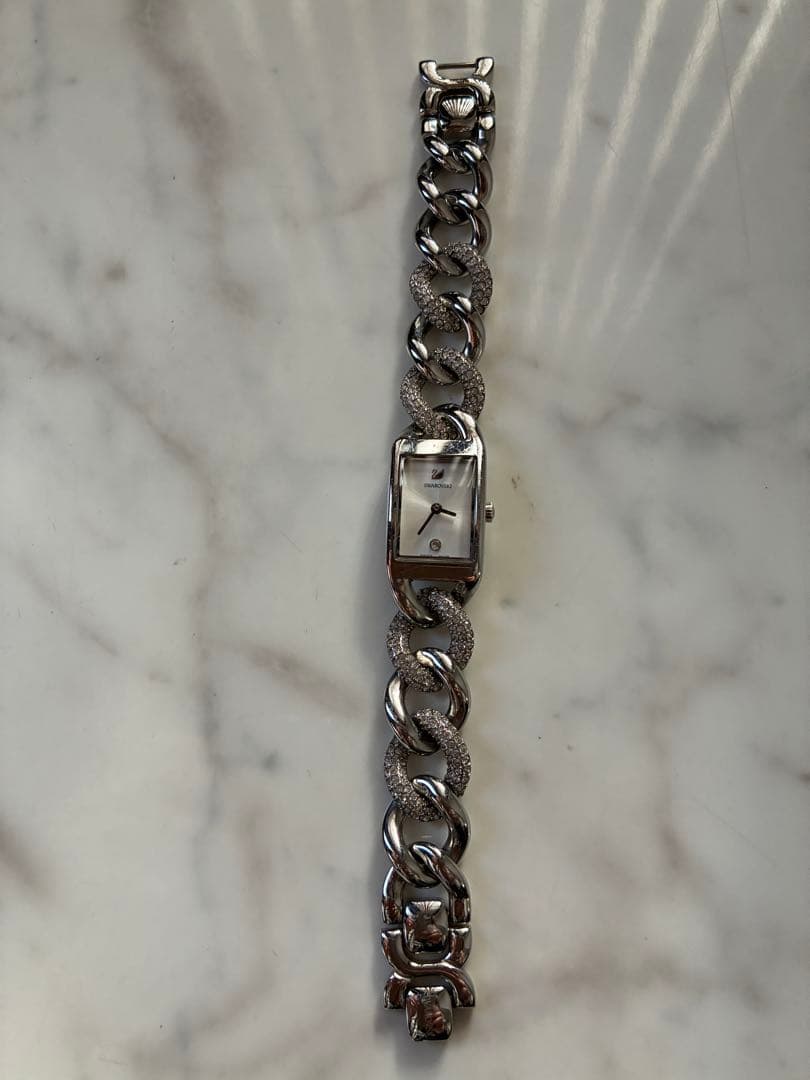 SWAROVSKI ★スワロフスキー★ブレスレット腕時計★カクテルウォッチ★