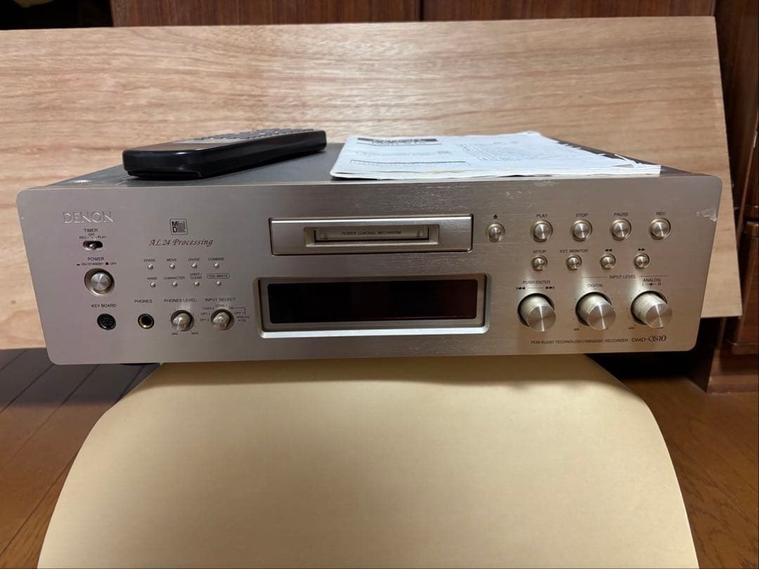 ジャンク DENON DMD-S10 MDレコーダー