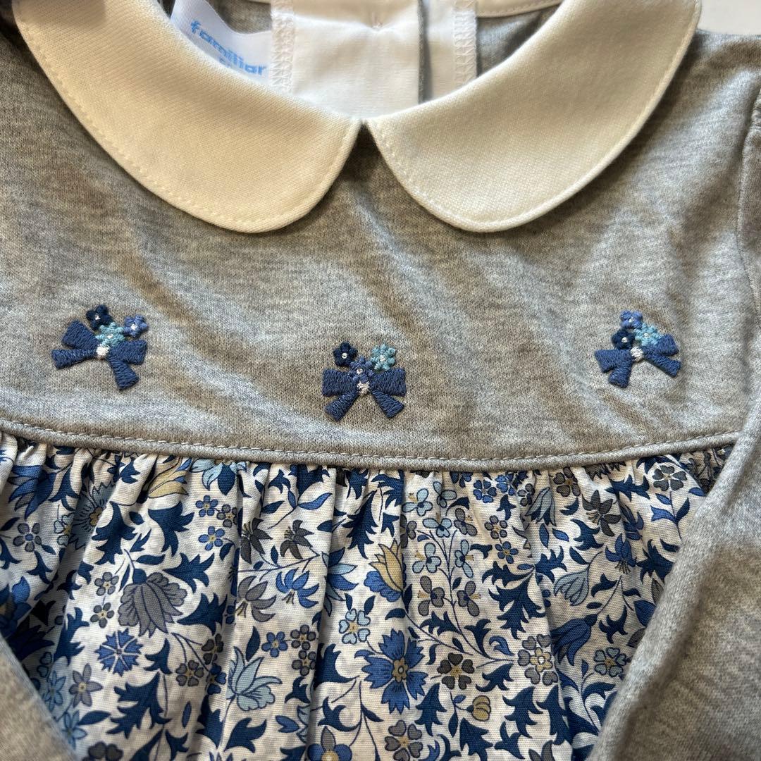 【新品】ファミリア　ワンピース80