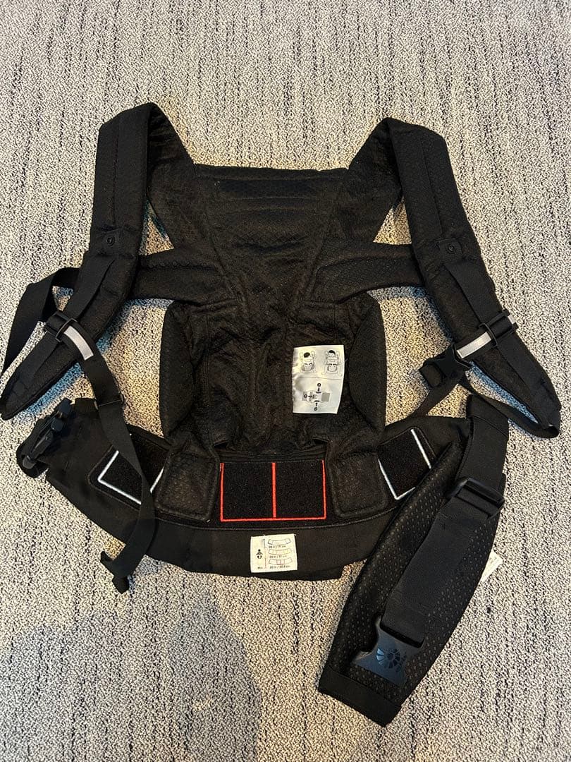 【美品即日発送】エルゴベビOMNI BREEZE 抱っこ紐 ブラック