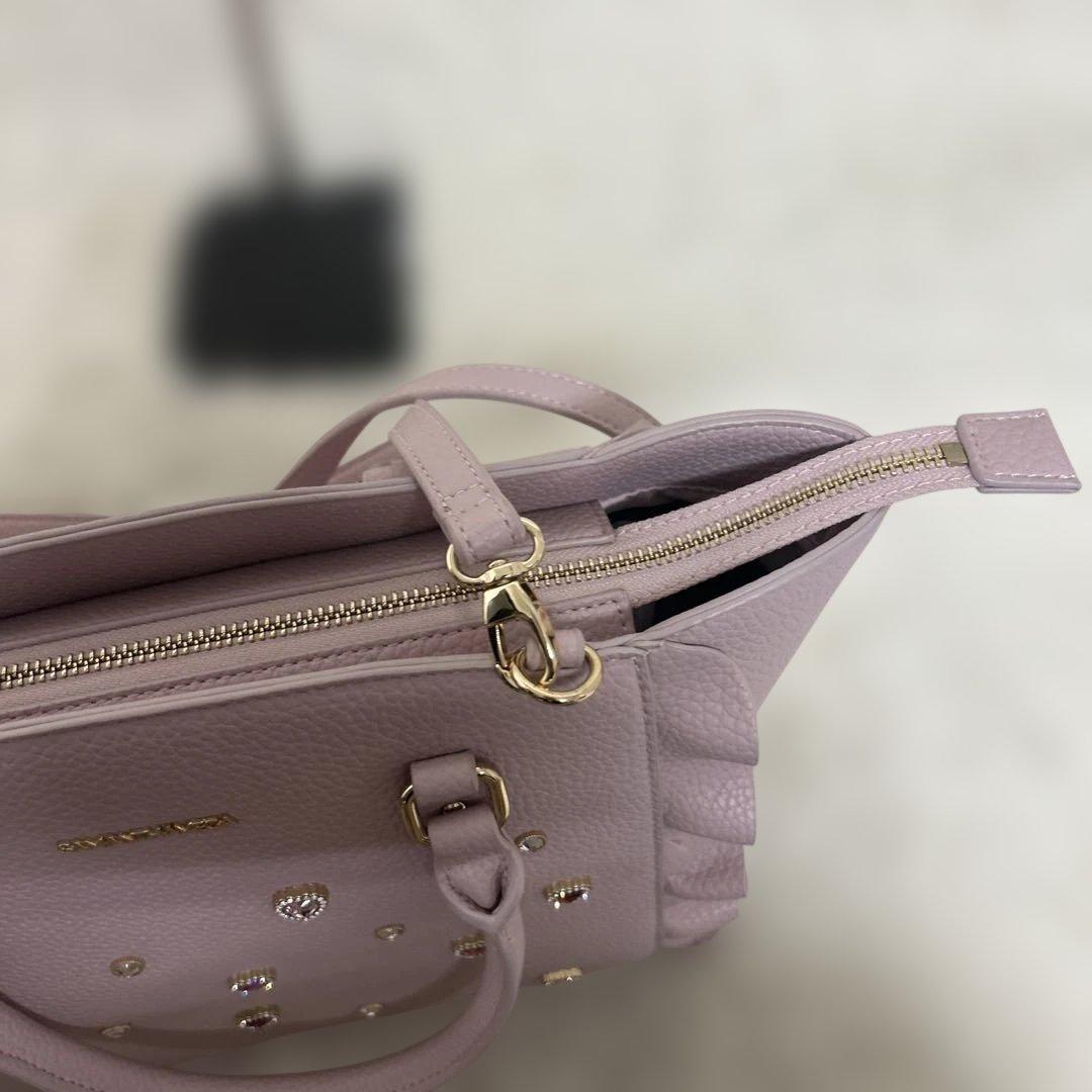 【美品】SAMANTHAVEGA 2way ビジューフラッター 小　ハート