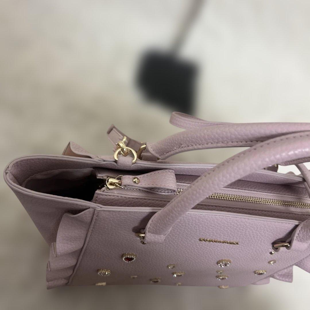 【美品】SAMANTHAVEGA 2way ビジューフラッター 小　ハート