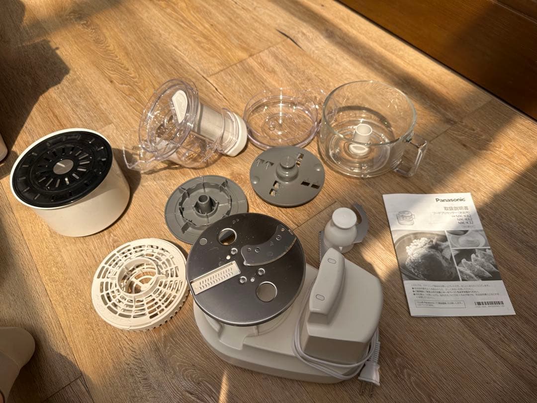 未使用品　Panasonic パナソニック　フードプロセッサー　mk-82