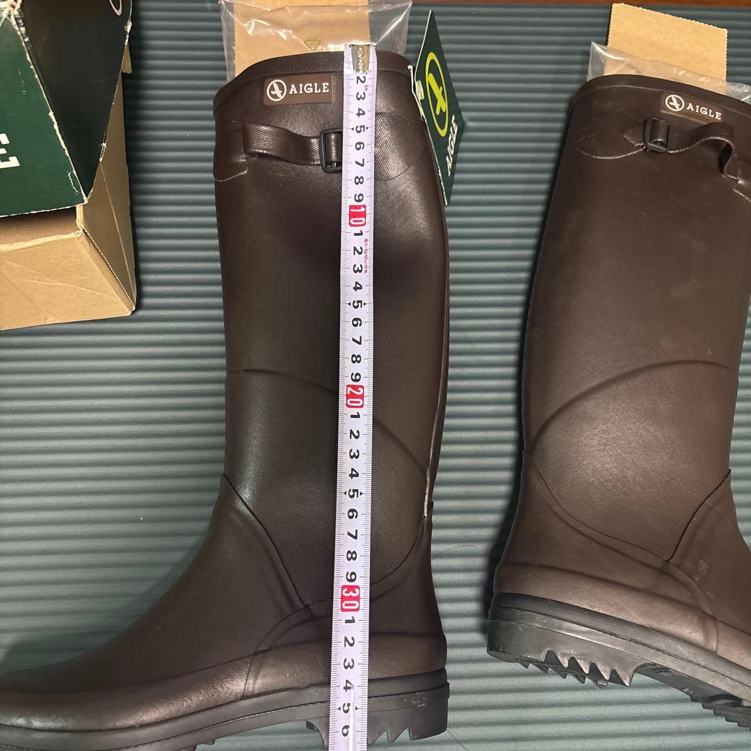 新品未使用　AIGLE CHANTEBELLE JP レインブーツ　35