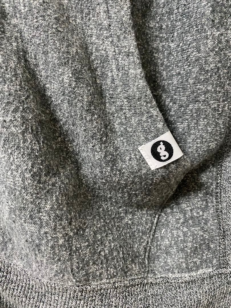 グッドイナフ×チャンピオン/リヴァースウィーブ霜降りグレーセットアップ　M