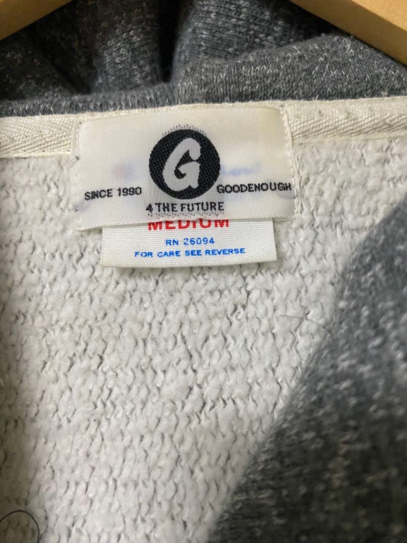 グッドイナフ×チャンピオン/リヴァースウィーブ霜降りグレーセットアップ　M