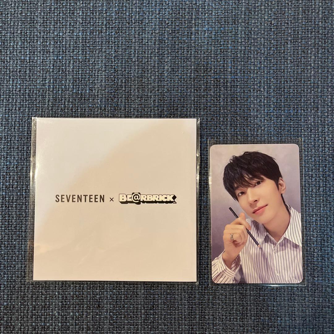 ウォヌ　WONWOO SEVENTEEN ベアブリック　トレカ