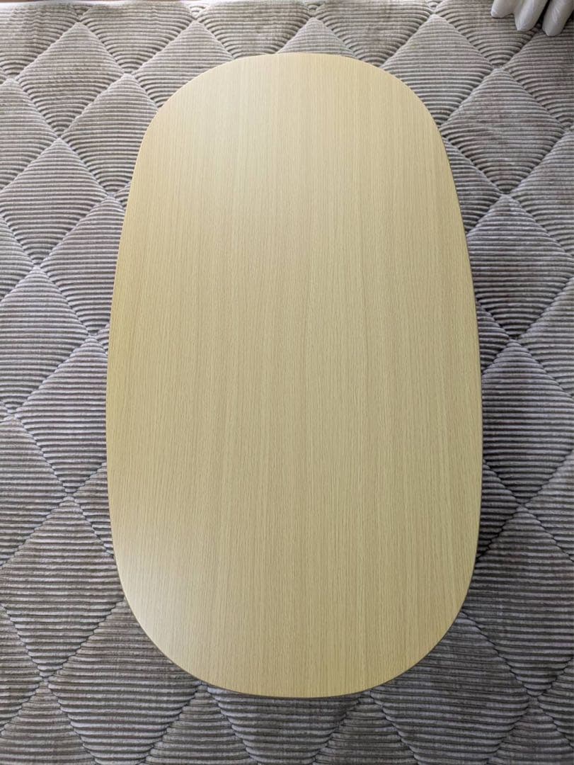【値下げ！⠀】ナチュラル楕円形電気こたつ