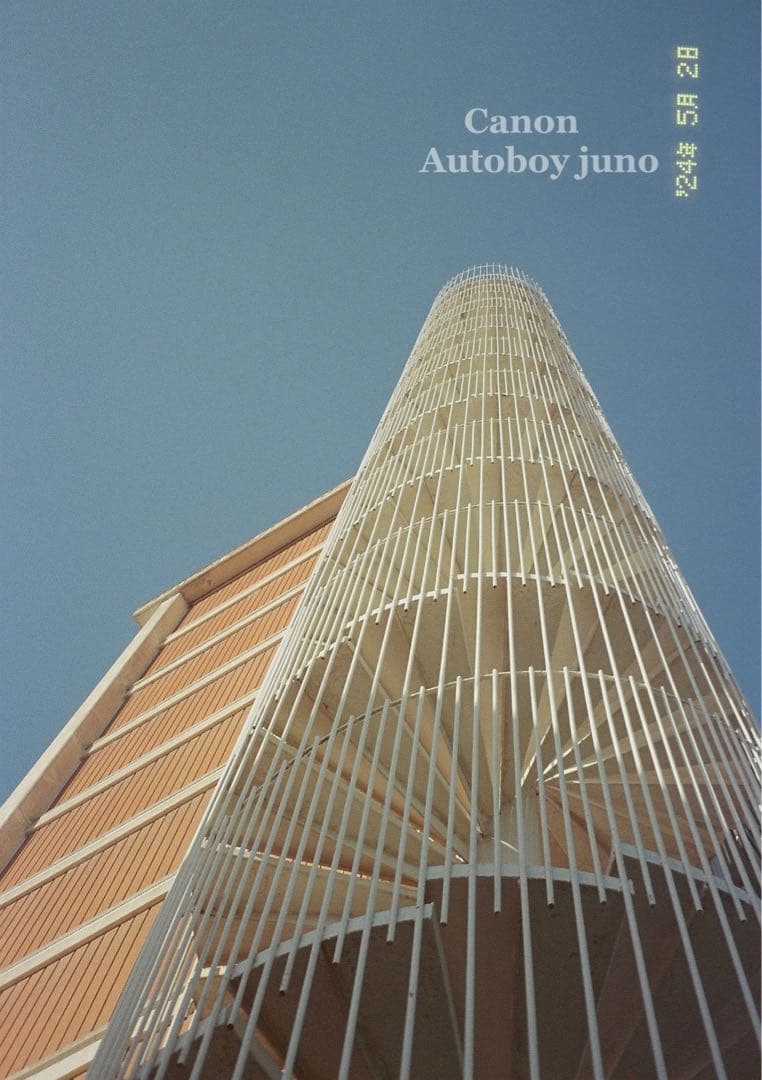 ★完動品・美品・初期保証付★canon autoboy juno ★フィルム入門