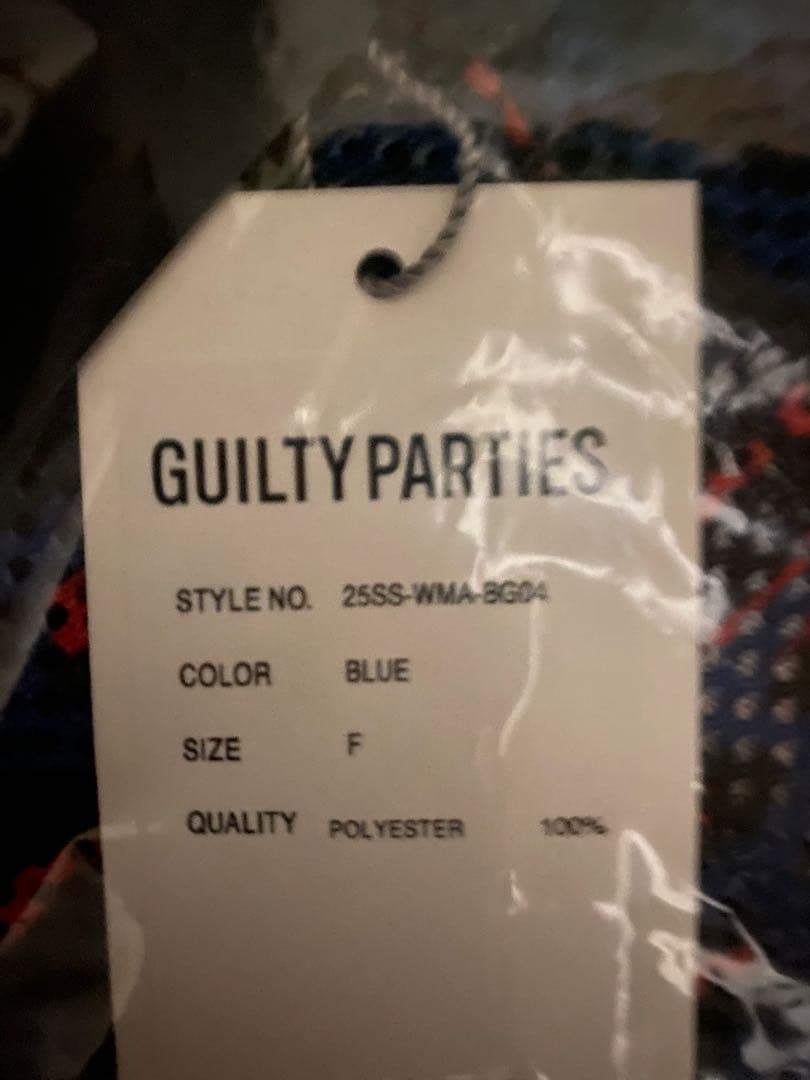 バッグ WACKOMARIA LEOPARD MESH SHOULDER BAG