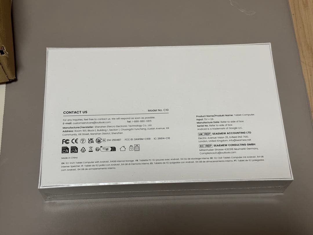 タブレット JETAKu 10インチ android 15 wi-fiモデル