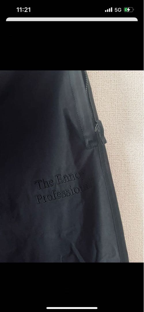 ennoy シャカシャカセットアップ　24aw