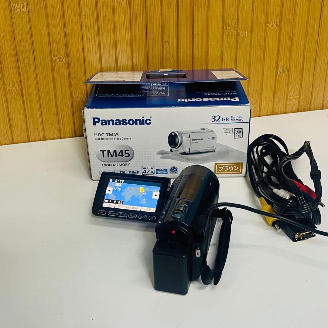 動作確認済み　 パナソニック HDC-TM45