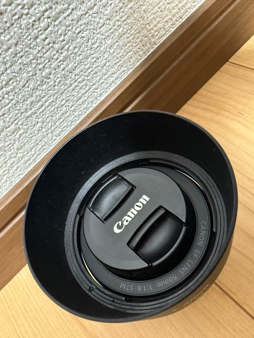 EF50mm F1.8 STM ES-68レンズフード　レンズフィルター付き